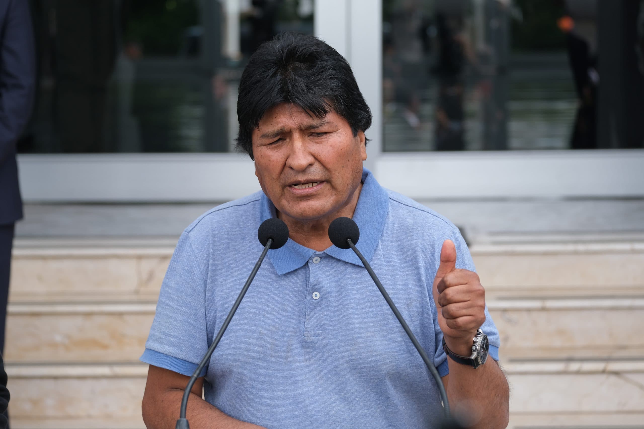 Evo Morales publicó en su cuenta de Twitter una serie de mensajes en los que aseguró que seguirá defendiendo sus ideales • Foto: Graciela López/Cuartoscuro