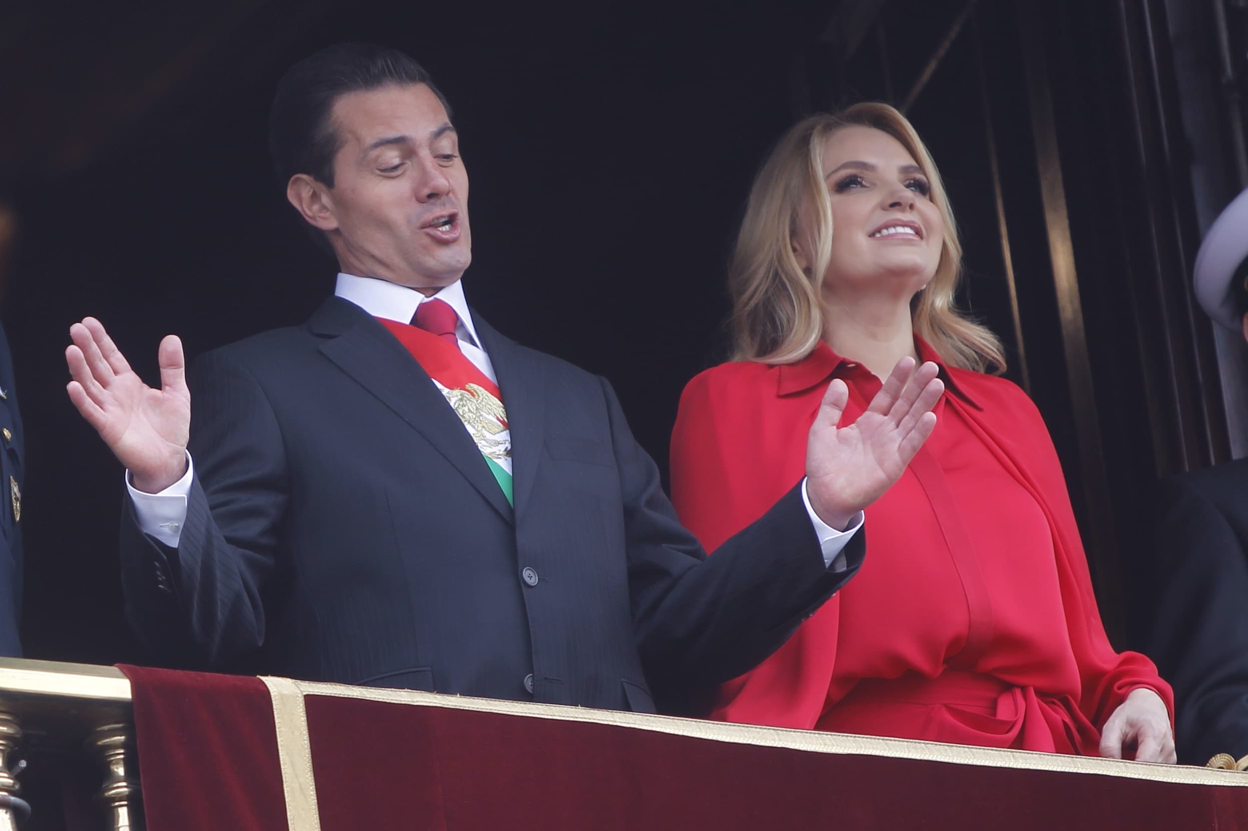 El expresidente Enrique Peña Nieto y su exesposa, la actriz Angélica Rivera - Foto: EFE