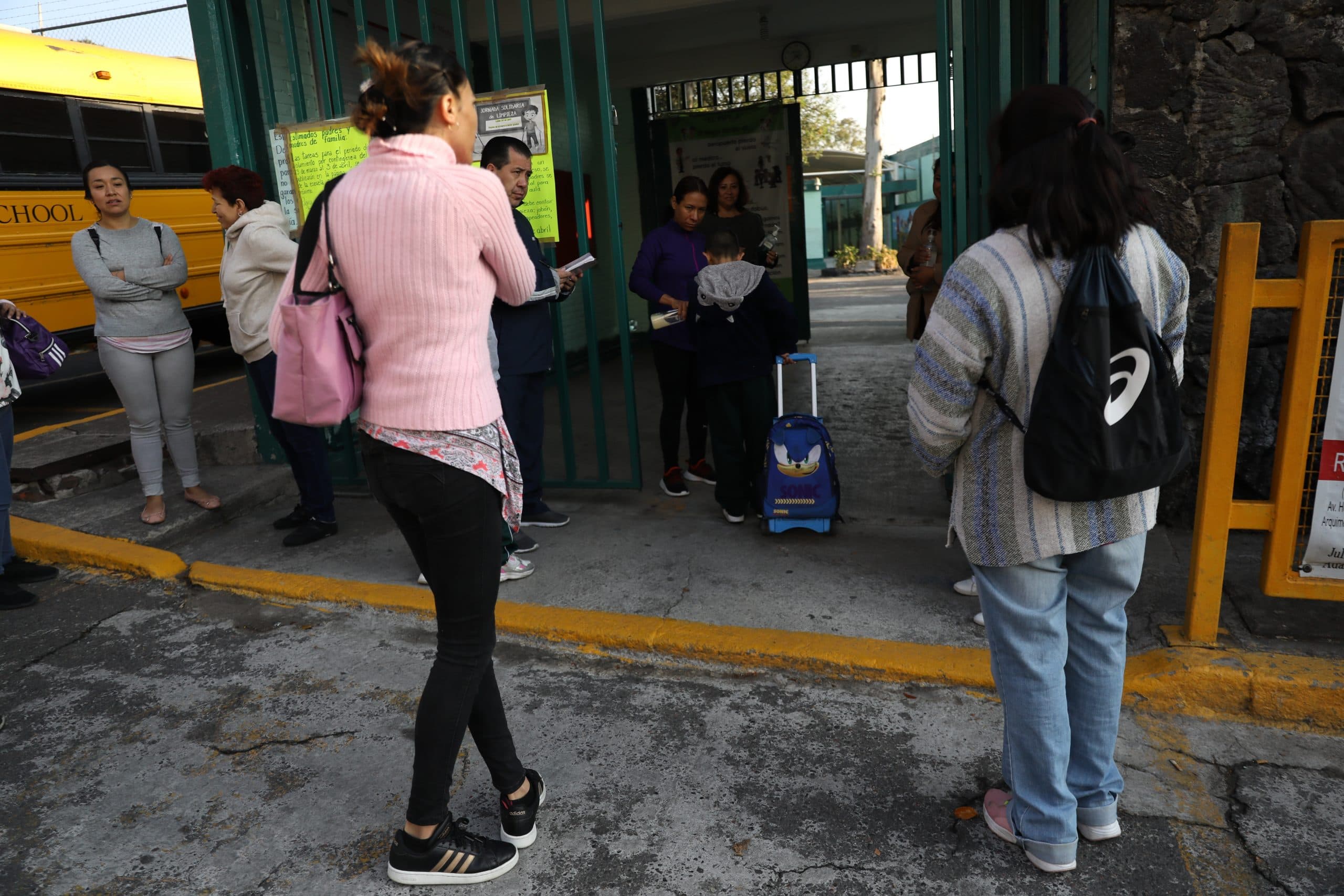 Escuela pública en la Ciudad de México. Foto: EFE