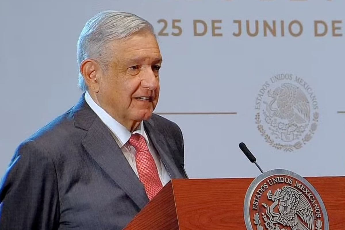 Presidente Andrés Manuel López Obrador en conferencia matutina en el Estado de México. Foto: Especial.