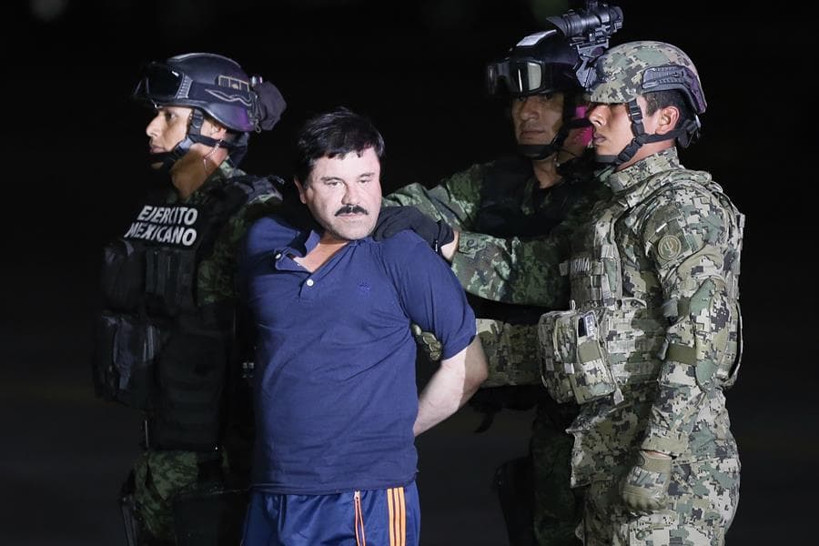 Joaquín "El Chapo" Guzmán en 2016. Foto EFE.