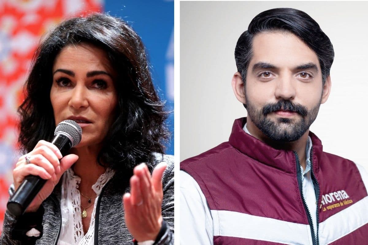 (i) Lydia Cacho. Foto EFE. (d) Antonio Attolini Foto: Especial.