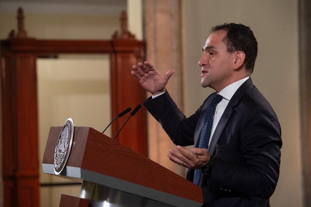 El secretario de Hacienda, Arturo Herrera. Foto: Presidencia