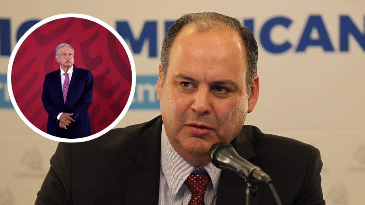 AMLO y Gustavo de Hoyos