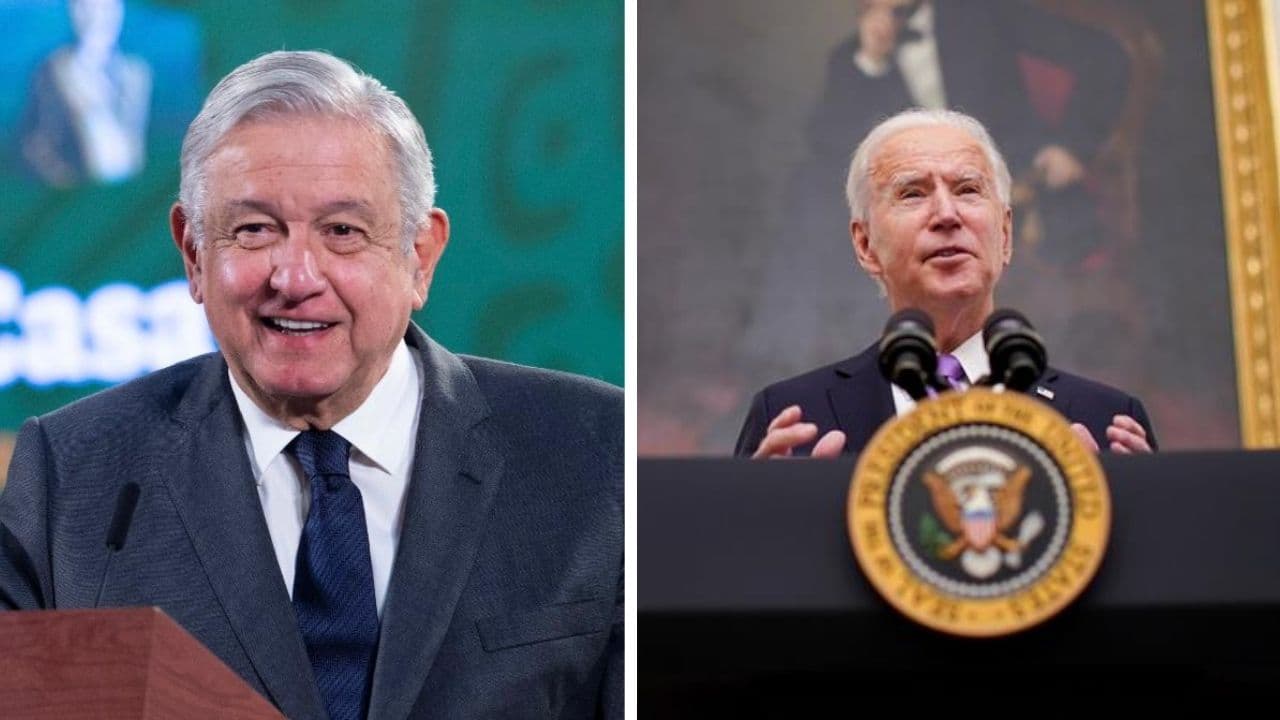 AMLO y Joe Biden