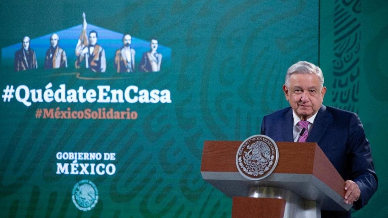 AMLO en conferencia de prensa