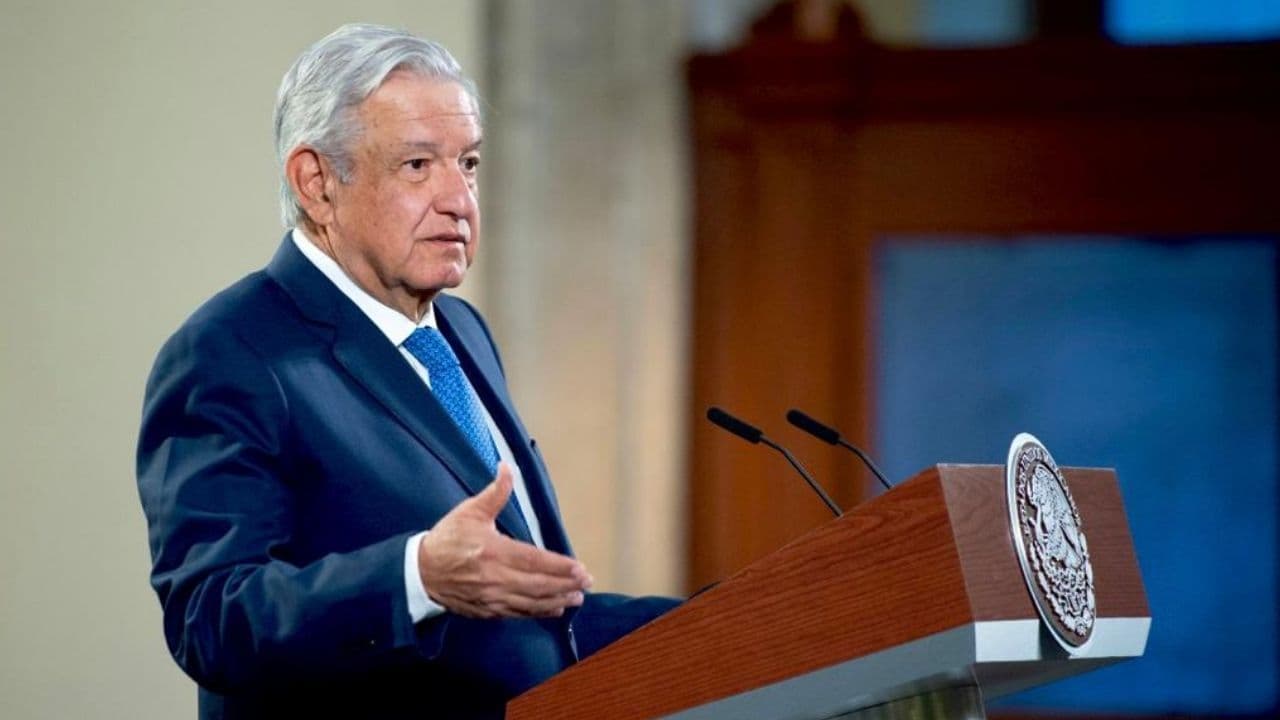 AMLO en conferencia de prensa