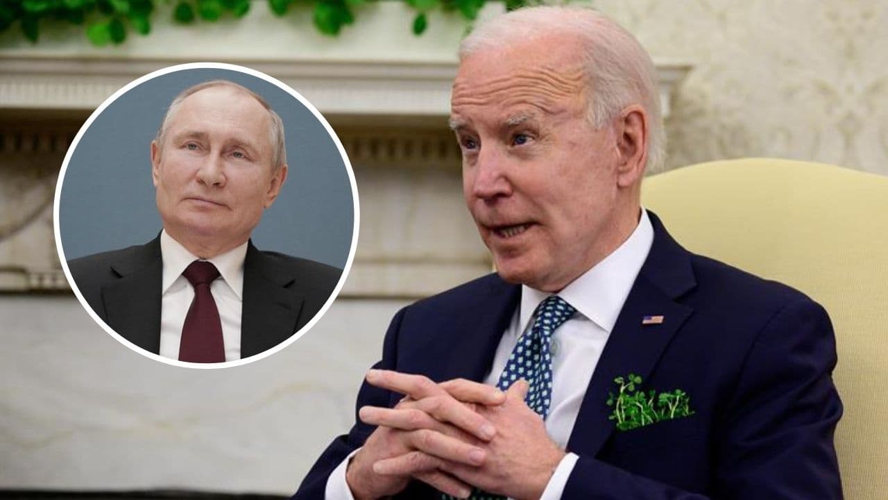 Joe Biden y Vladimir Putin