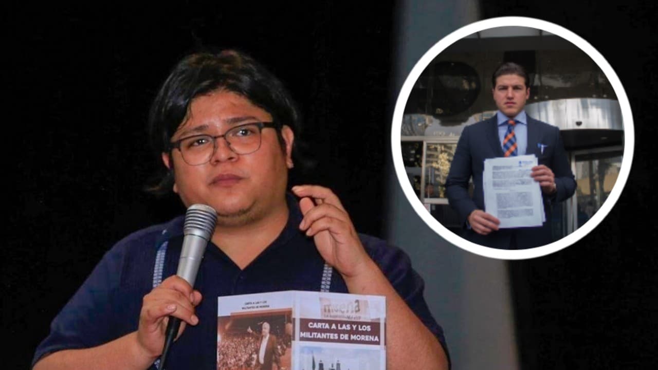 Gibrán Ramírez pide al INE que retire candidatura de Samuel García