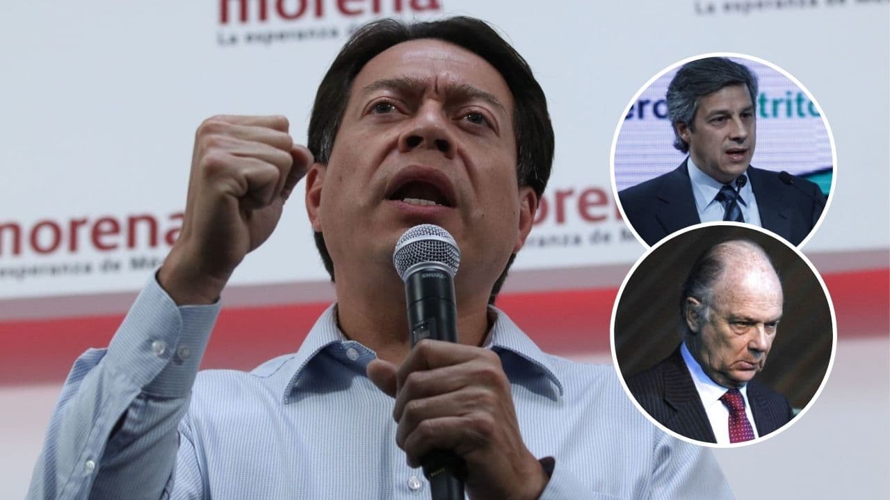 Mario Delgado, Claudio X González y Krauze