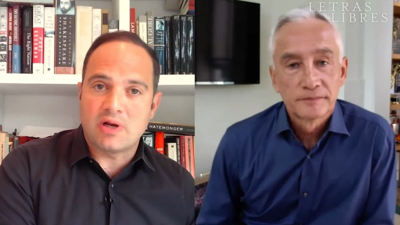 León Krauze y Jorge Ramos