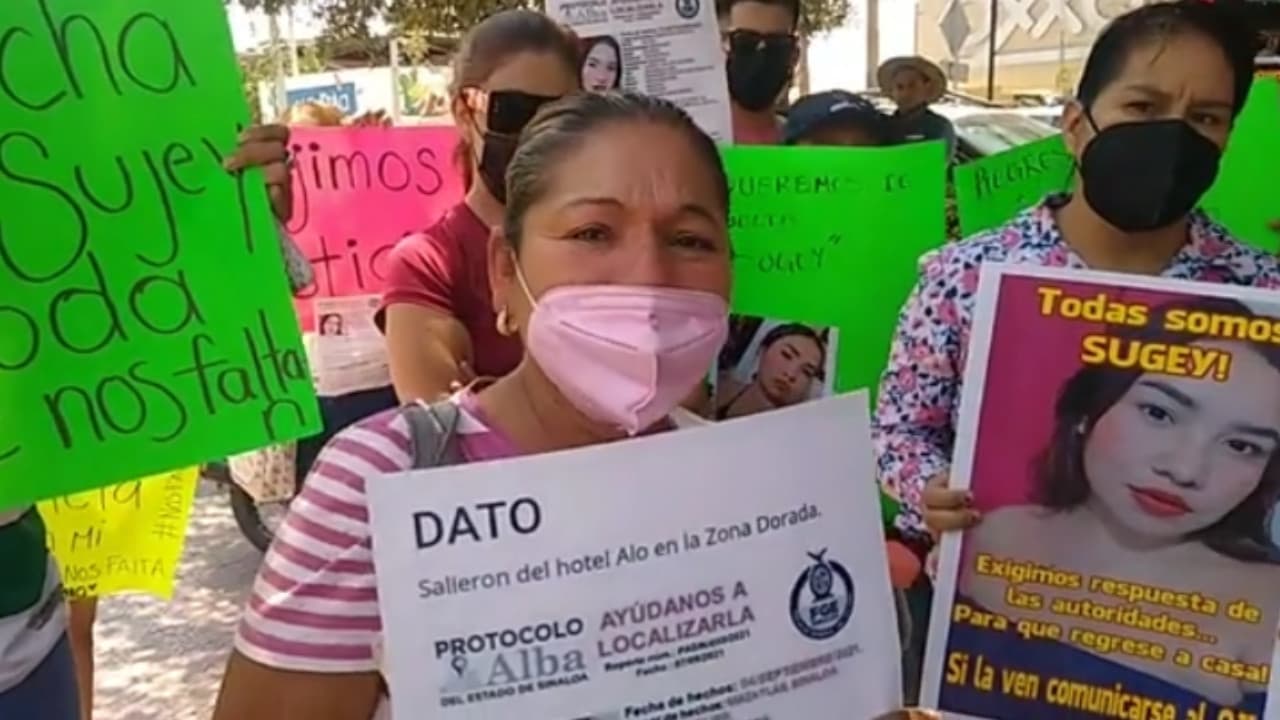 Denuncian desaparición y piden apoyo al presidente AMLO