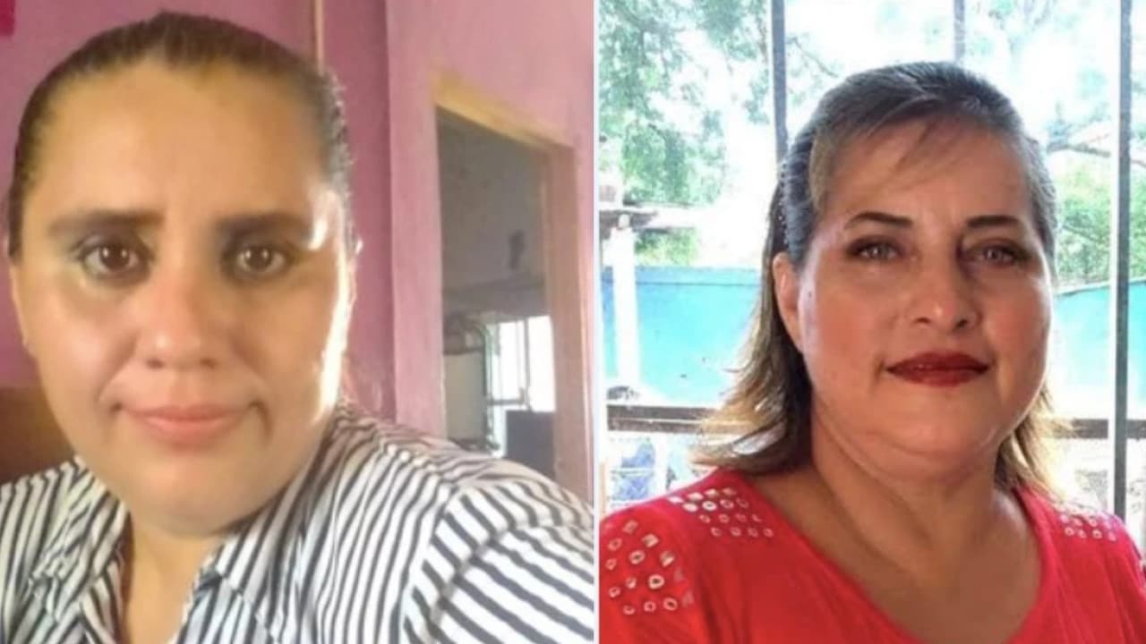 Periodistas Yessenia y Johana