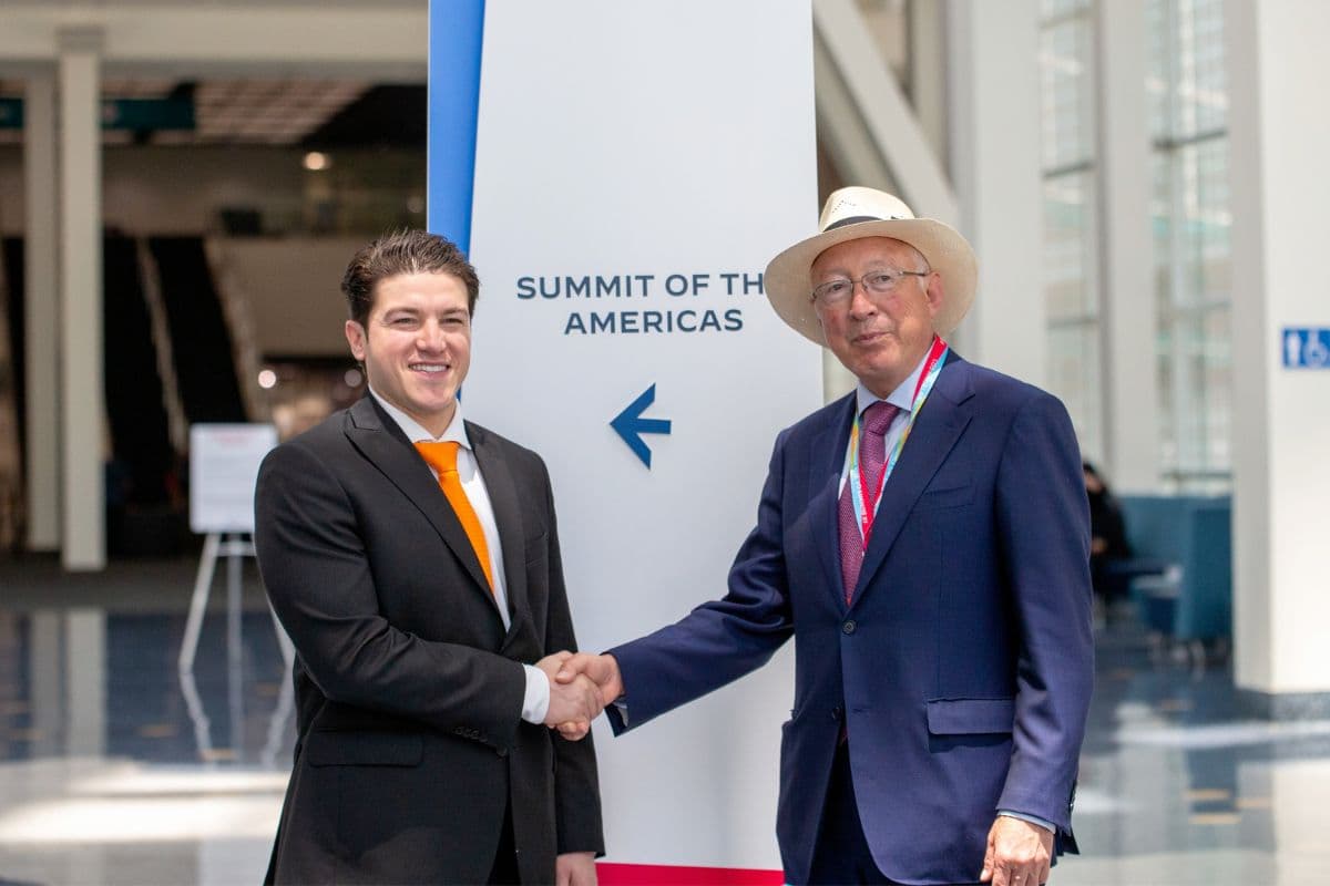 Samuel Garcia cumbre de las americas