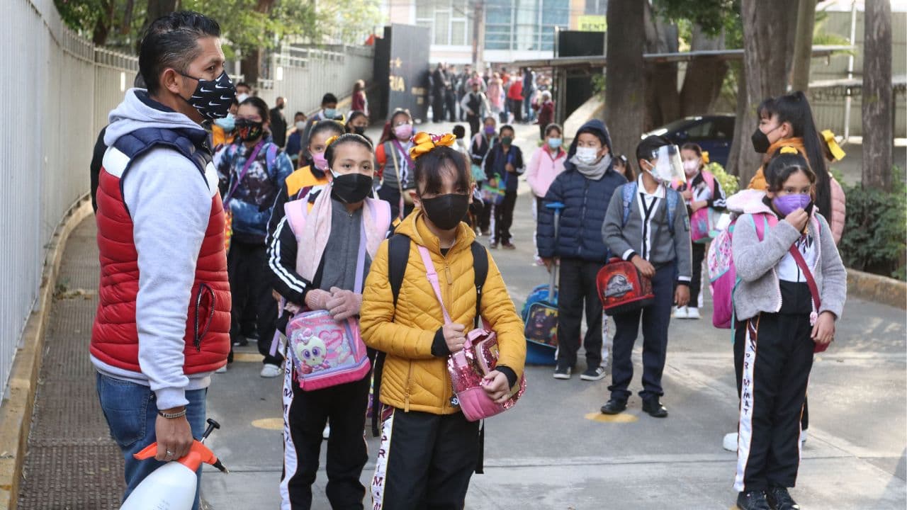 Regreso a clases. Foto-SEP