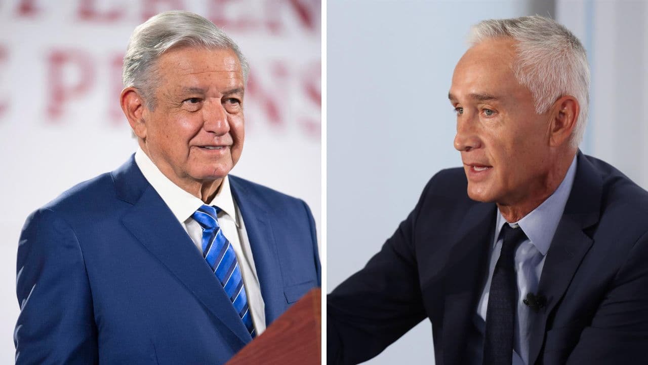 AMLO y Jorge Ramos - EFE