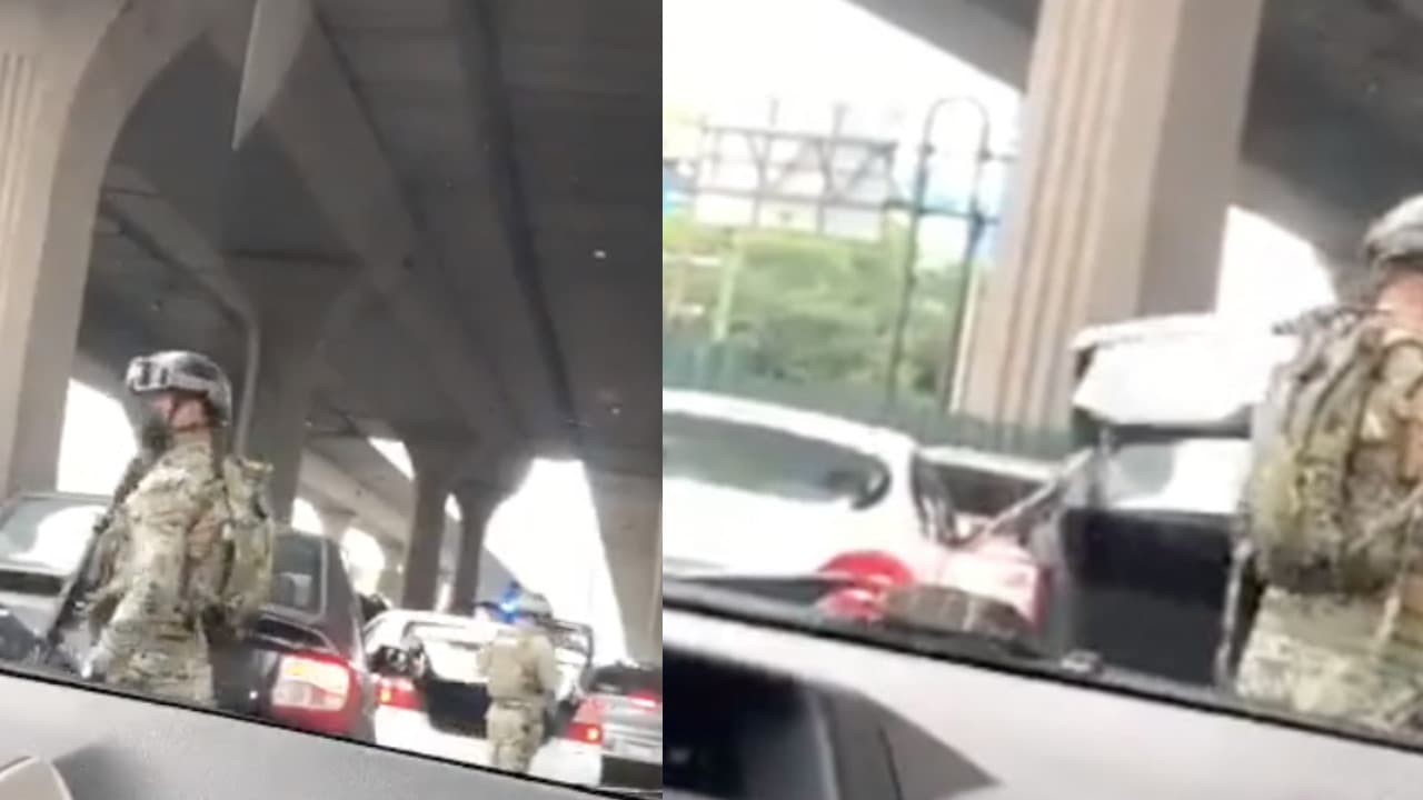 Marina y de la Policía de Atizapán, participaron en el rescate de una mujer secuestrada