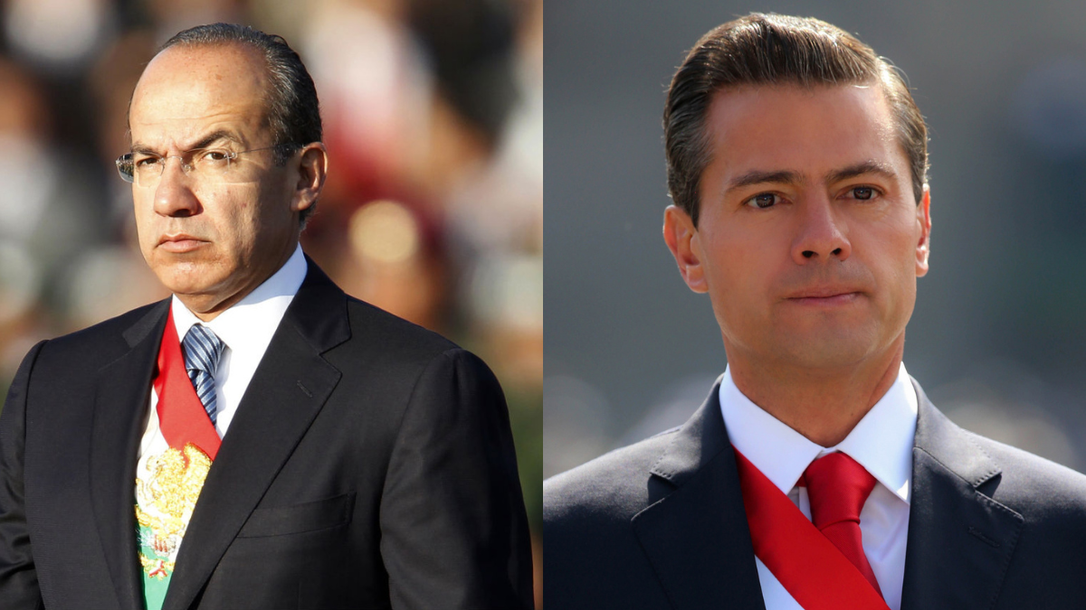 Felipe Calderon y Enrique Peña Nieto