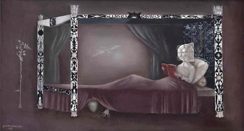 La Fundación Leonora Carrington certificó la autenticidad de la obra de la cual no tenía previo registro • Imagen: Morton Subastas.