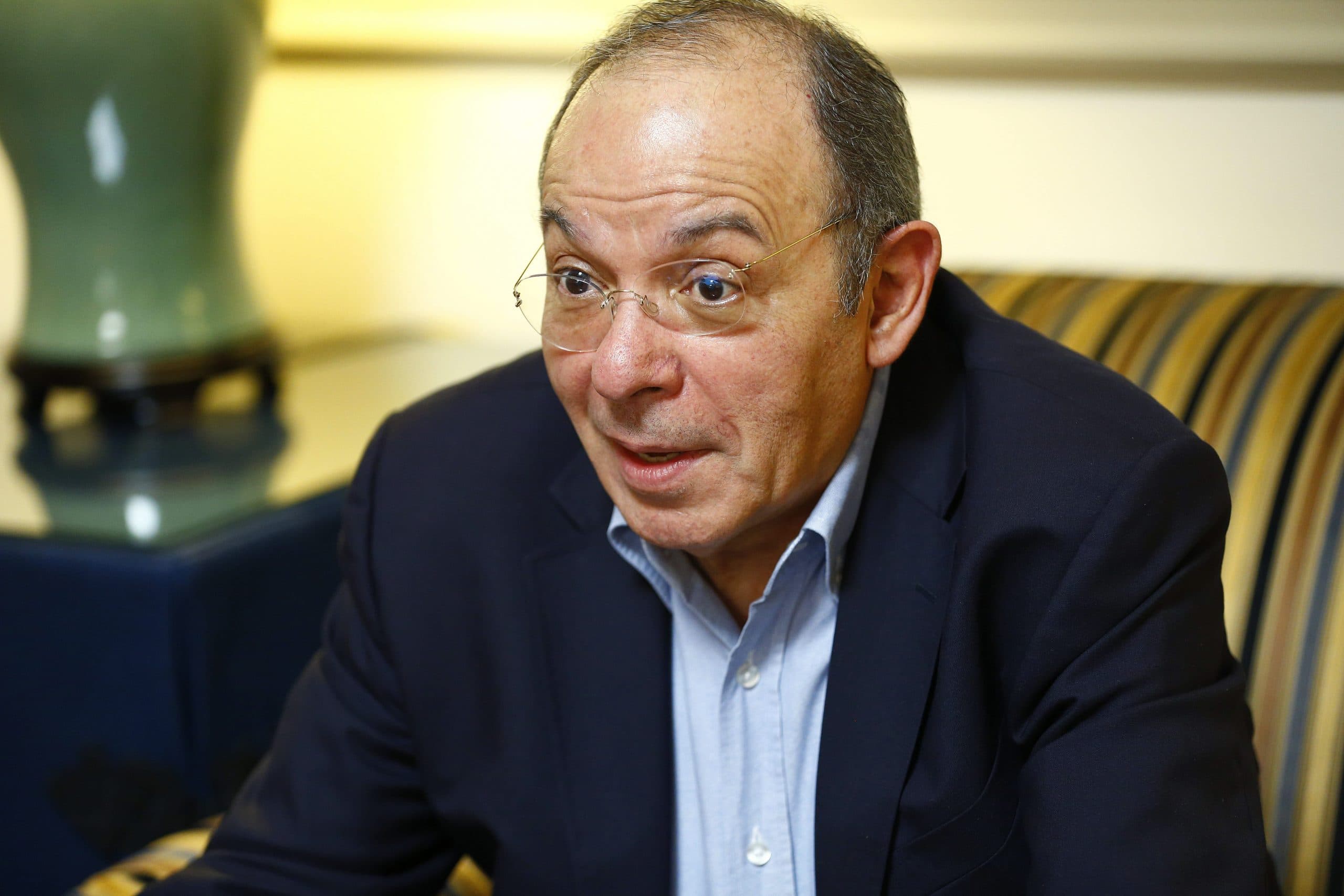 El escritor Héctor Aguilar Camín en entrevista. Foto: EFE