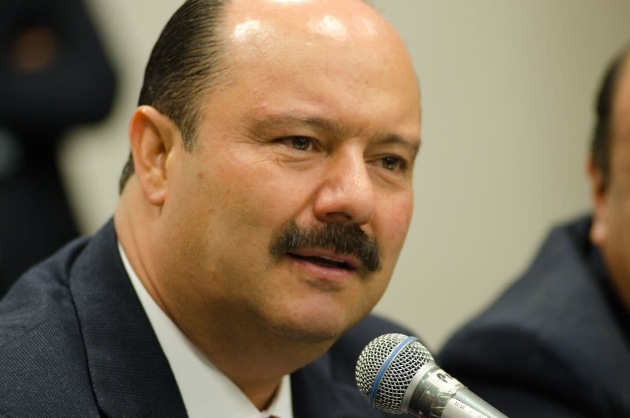 César Duarte, exgobernador de Chihuahua. Foto Cuartoscuro