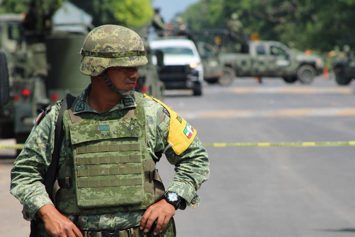 Elementos del Ejército mexicano. Foto: EFE