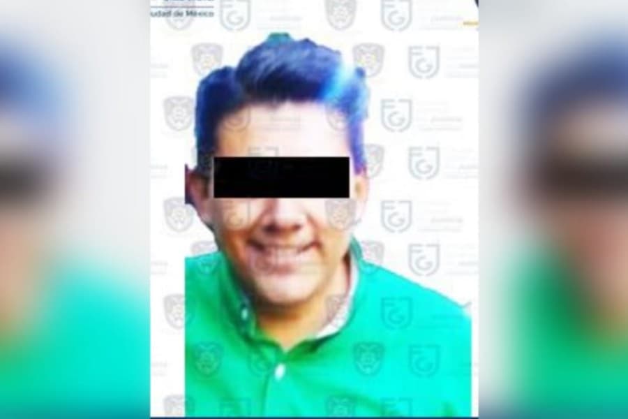 Eduardo "N", exdiputado detenido por la FGJCDMX. Foto: Twitter @FiscaliaCDMX