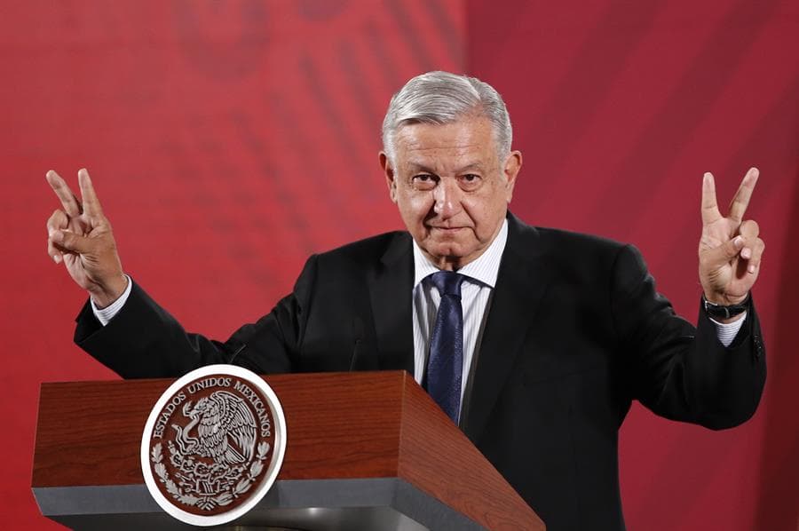 Andrés Manuel López Obrador, presidente de la República. Foto: EFE