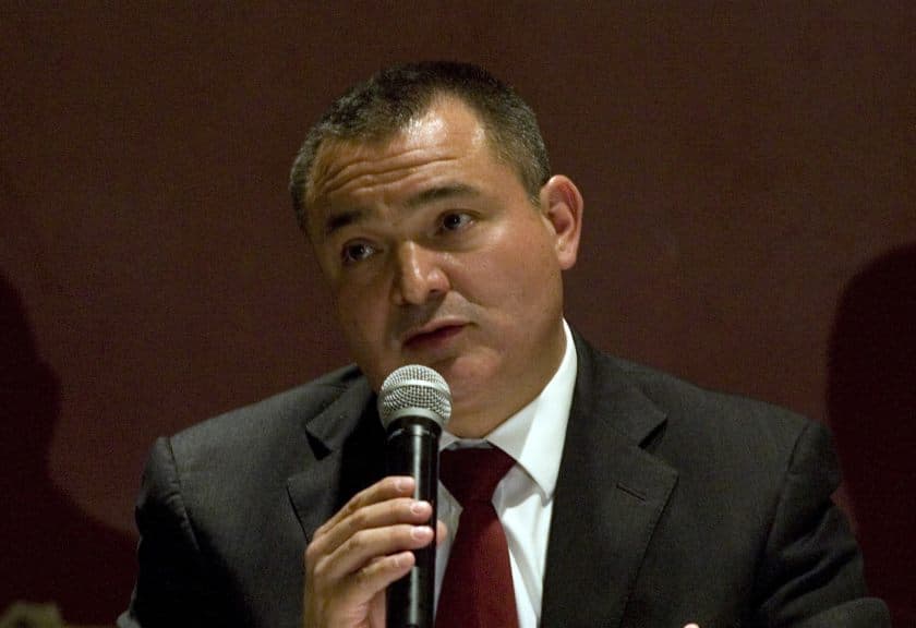 Genaro García Luna, exsecretario de Seguridad Pública. Foto: EFE.