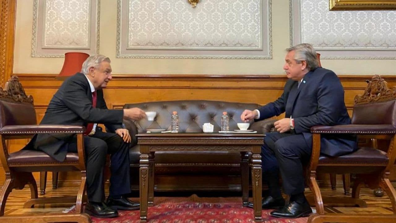 AMLO y Alberto Fernández