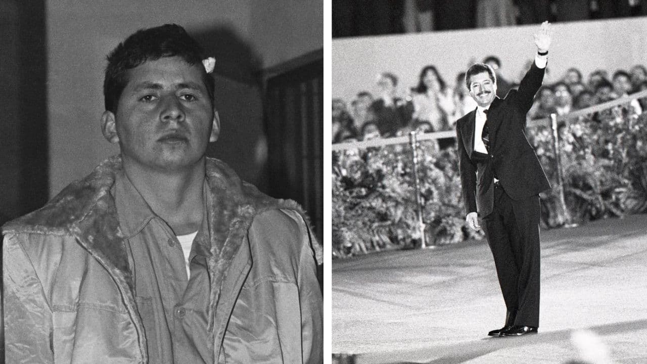 Mario Aburto y Luis Donaldo Colosio