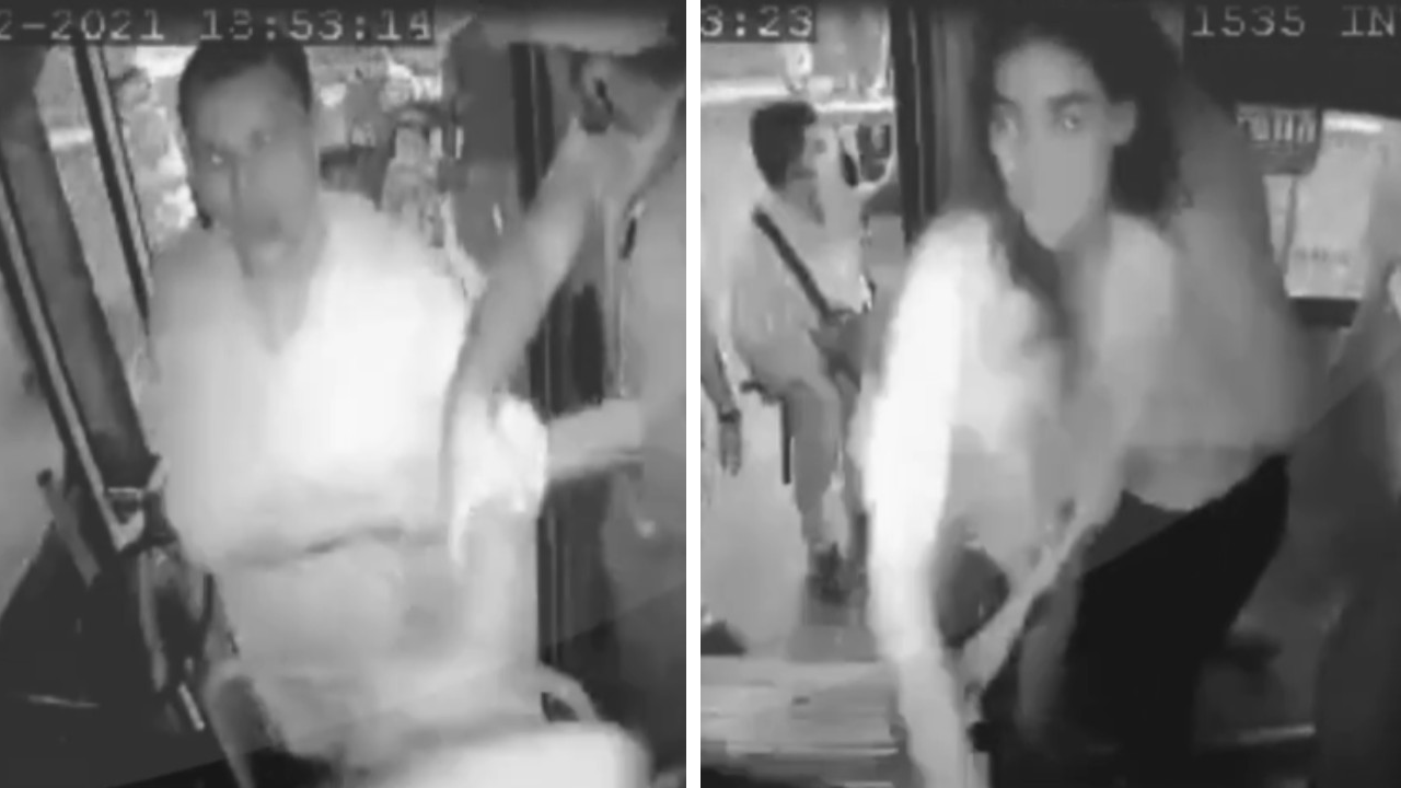 VIDEO: Pareja se niega a usar cubrebocas y golpea a chofer de autobús