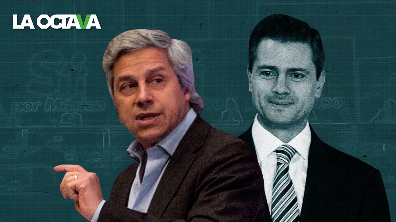 Claudio X González y Enrique Peña Nieto