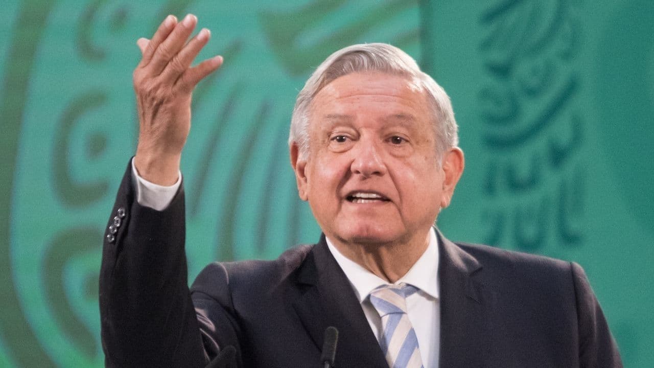 AMLO en conferencia de prensa