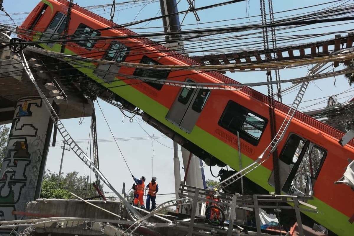 Desplome del metro CDMX