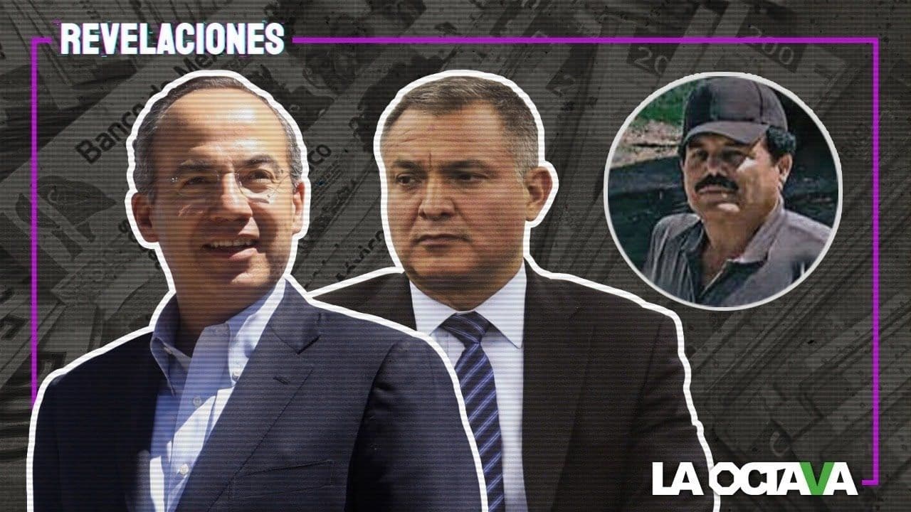 Felipe Calderón, García Luna y El Mayo