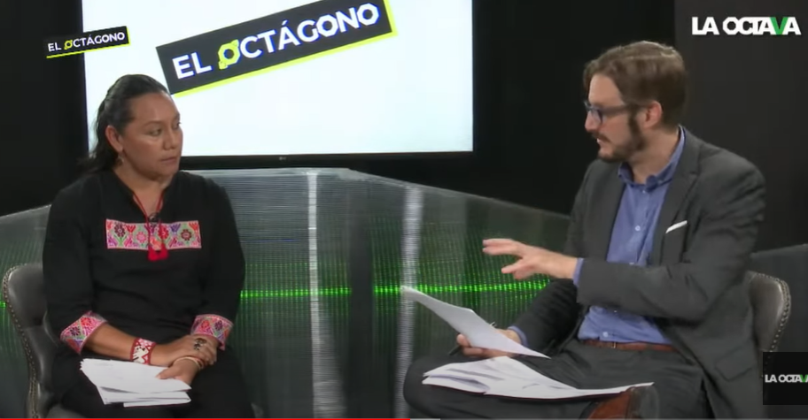 Entrevista con la secretaria de Medio Ambiente, María Luisa Albores