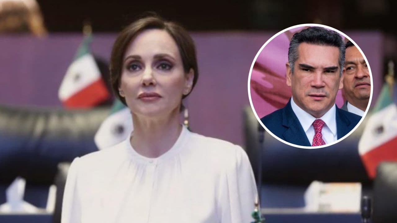 Lilly Téllez y Alito Moreno