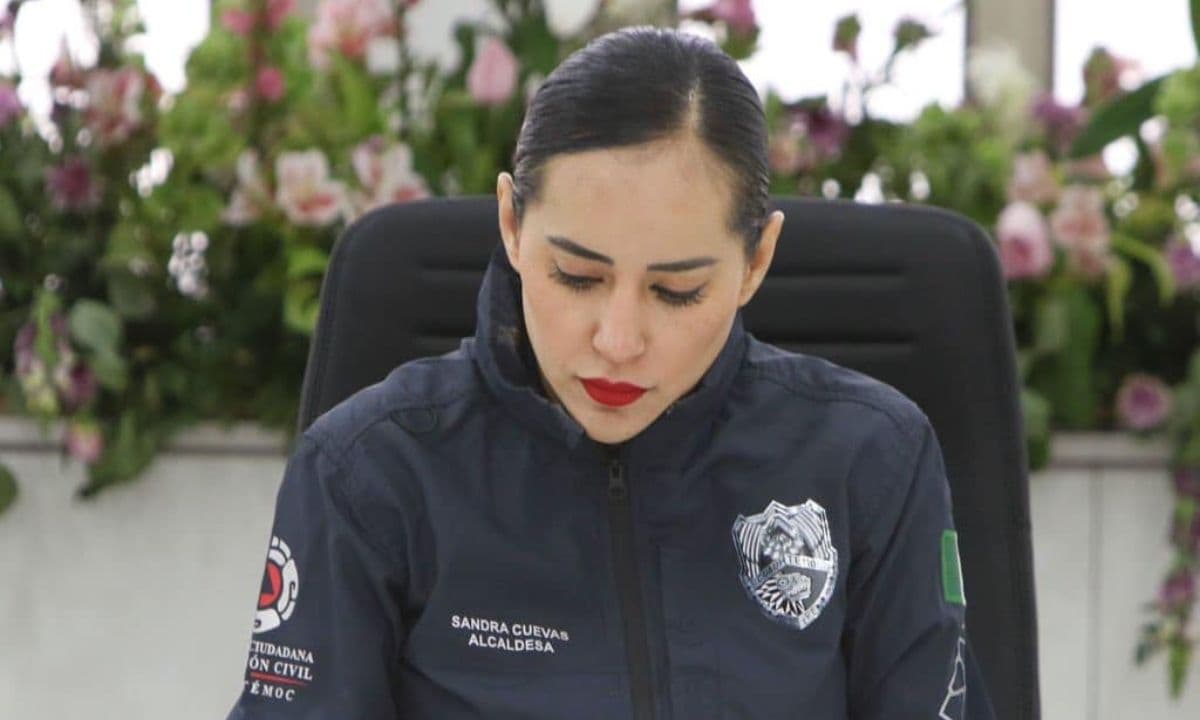 Sandra Cuevas quiere ser secretaria de Seguridad