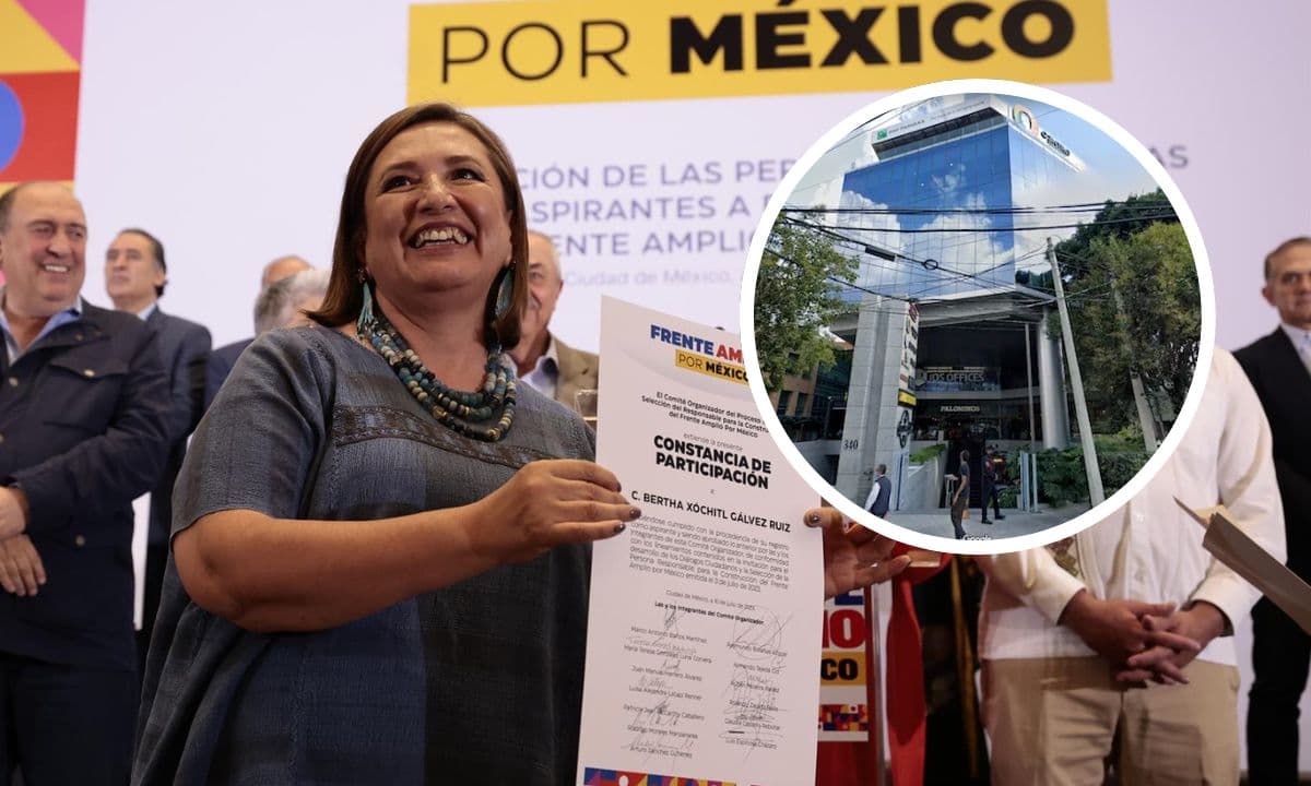 plaza vinculada a empresa de Xóchitl Gálvez