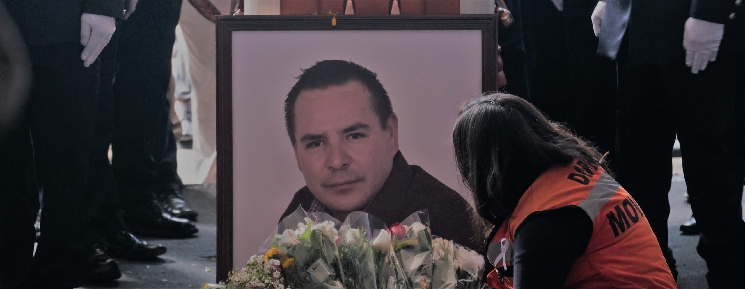 El alcalde fue baleado este martes cuando concluía una visita guiada en una unidad habitacional • Foto: Graciela López/Cuartoscuro.