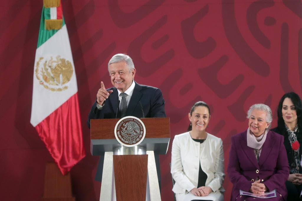 “El tratado es bueno para los tres pueblos y así lo ven, así lo sienten los ciudadanos de Canadá, Estados Unidos y México”, dijo el presidente • Foto: Presidencia de la República