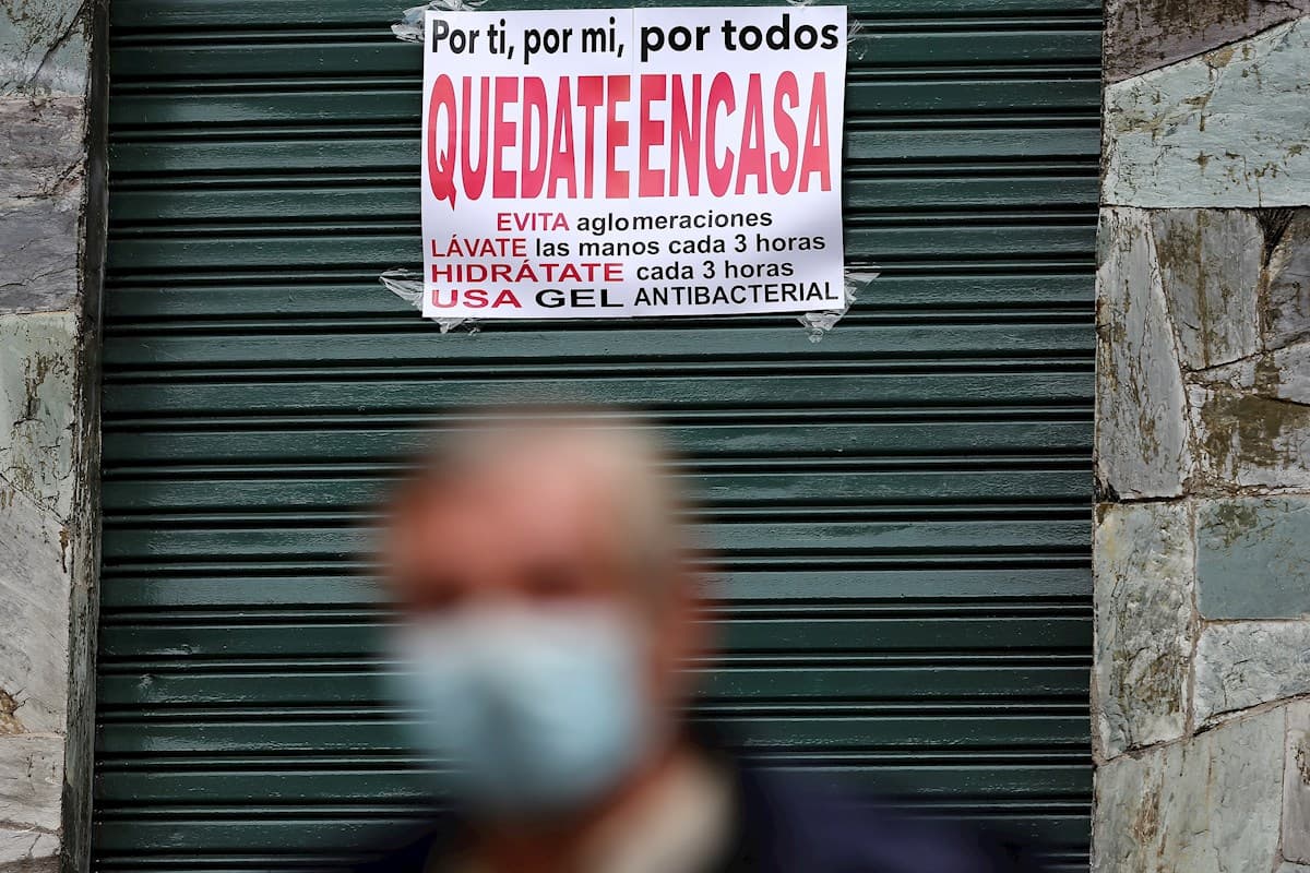 Ecuador supera el medio centenar de fallecidos por contagio del coronavirus. EFE