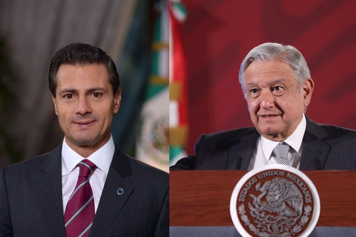 Enrique Peña Nieto y López Obrador. Foto: Especial