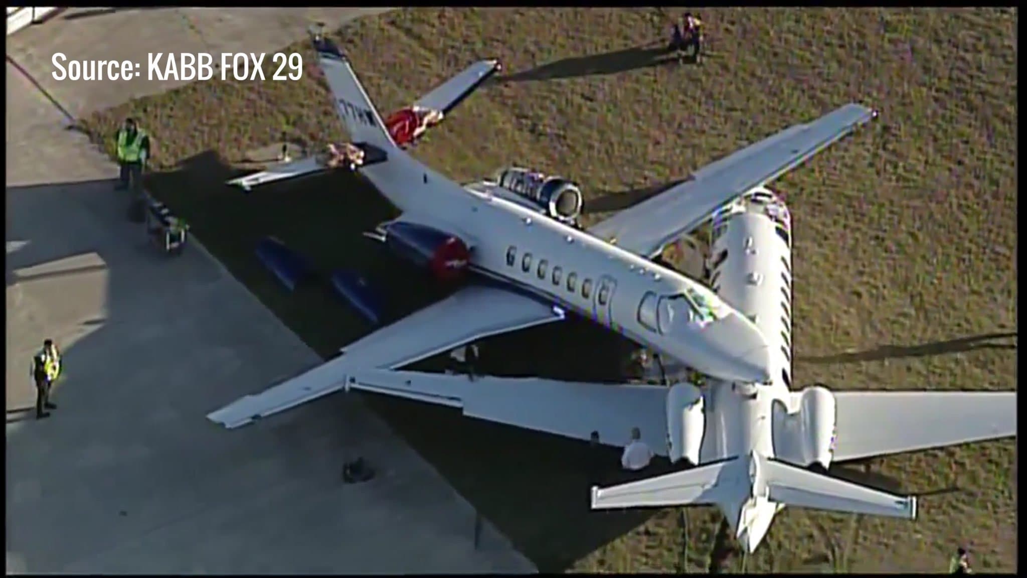 Hasta el momento no se reportan víctimas por el impacto de aeronaves Cessna  • Captura de video
