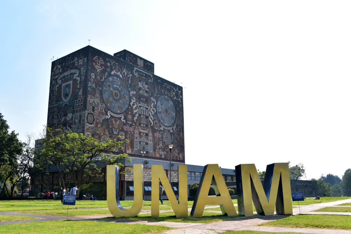 Campus central de la UNAM en la Ciudad de México. Foto: UNAM