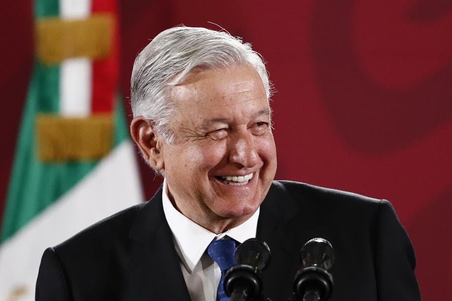 Andrés Manuel López Obrador, presidente de la República. Foto: EFE
