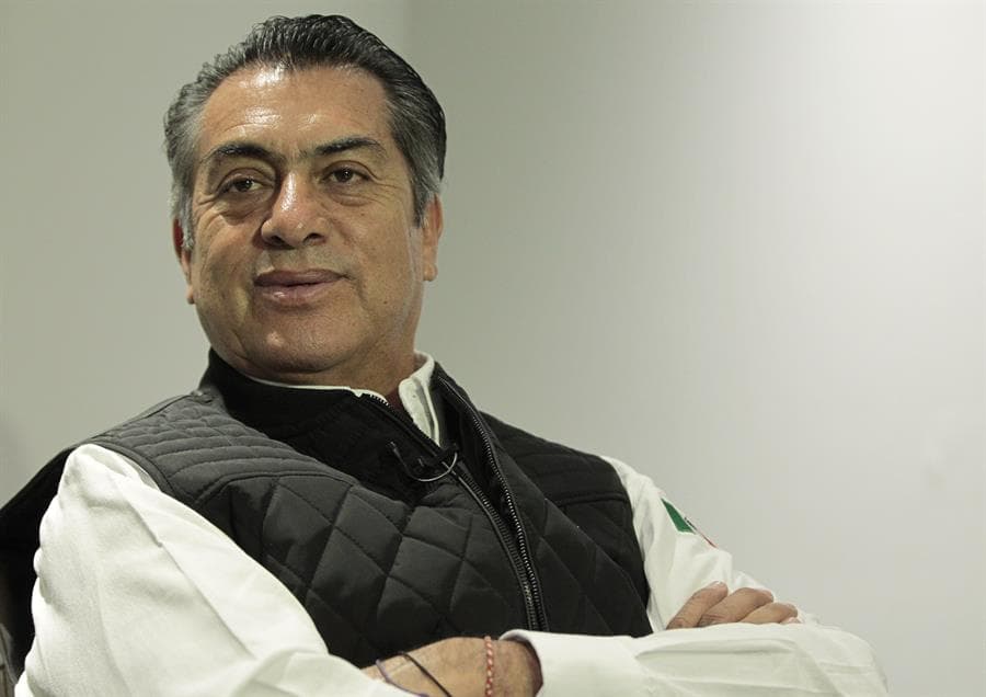 Jaime Rodríguez Calderón 'El Bronco' durante su campaña presidencial en 2018. Foto: EFE.