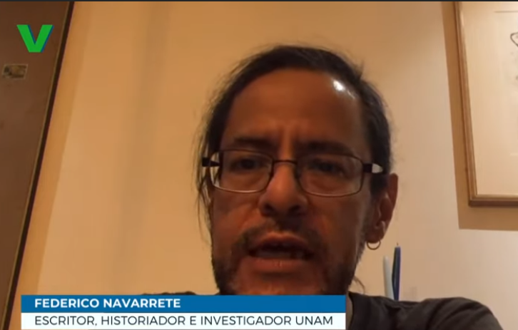 Federico Navarrete, escritor. Foto: Especial