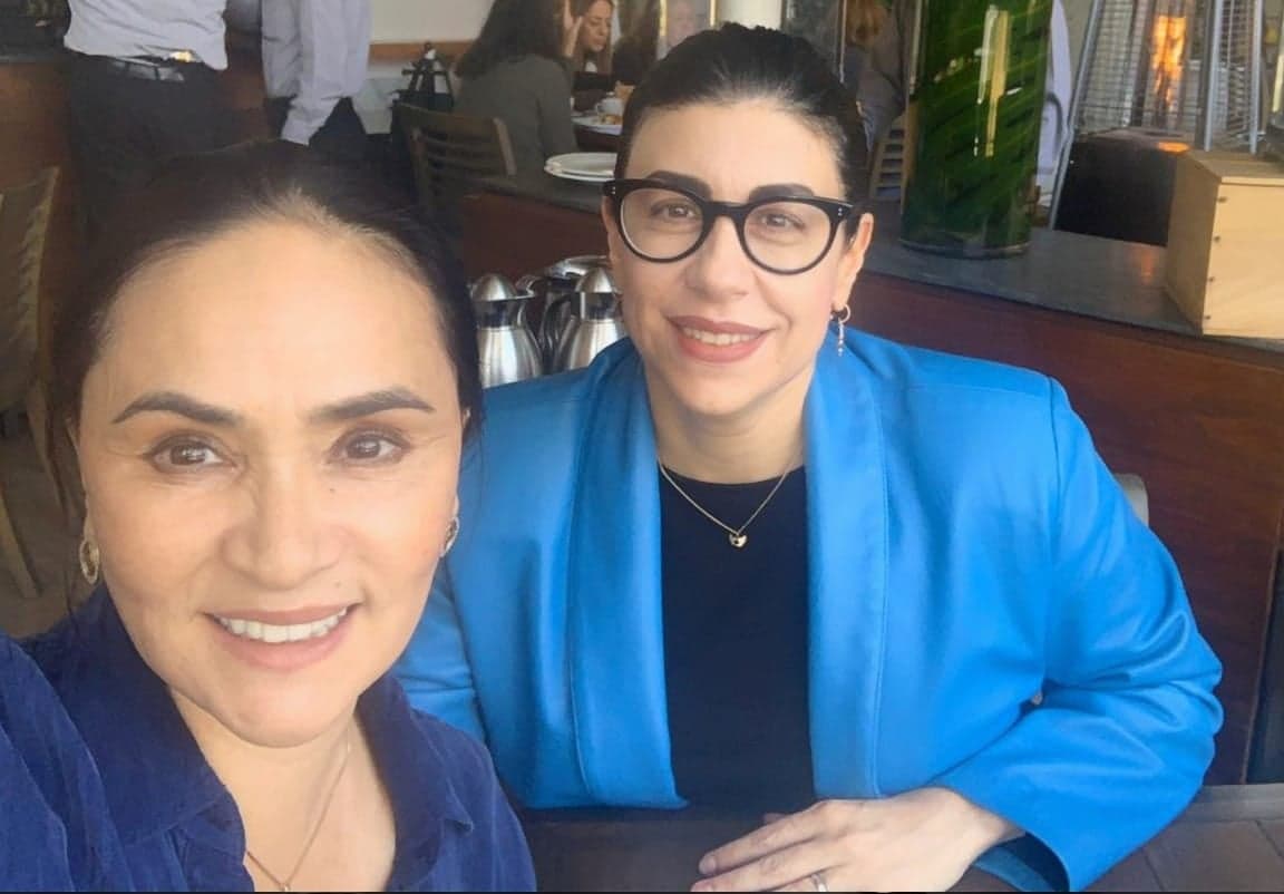 La senadora Guadalupe Sánchez y la senadora con licencia, Vanessa Rubio. Foto: Facebook Guadalupe Sánchez